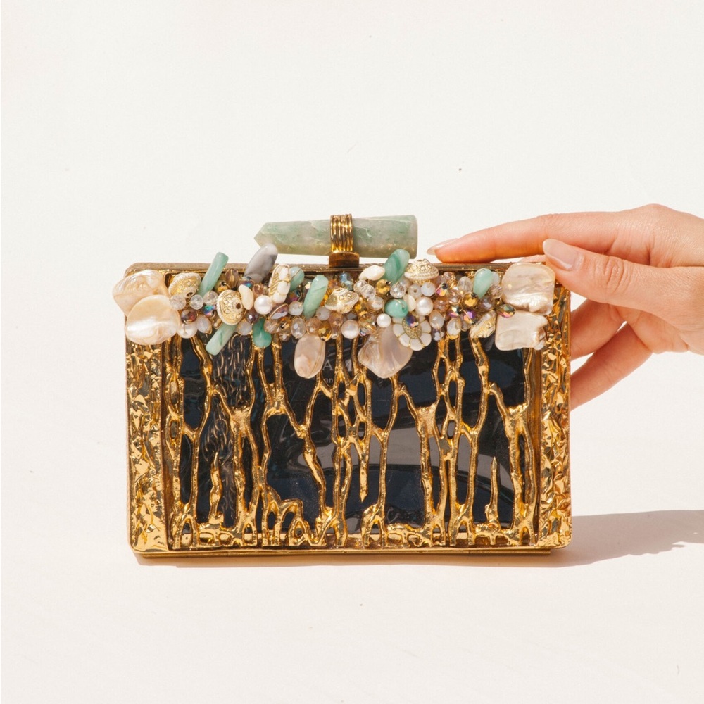 RAMLA Zeina Clutch • NWT